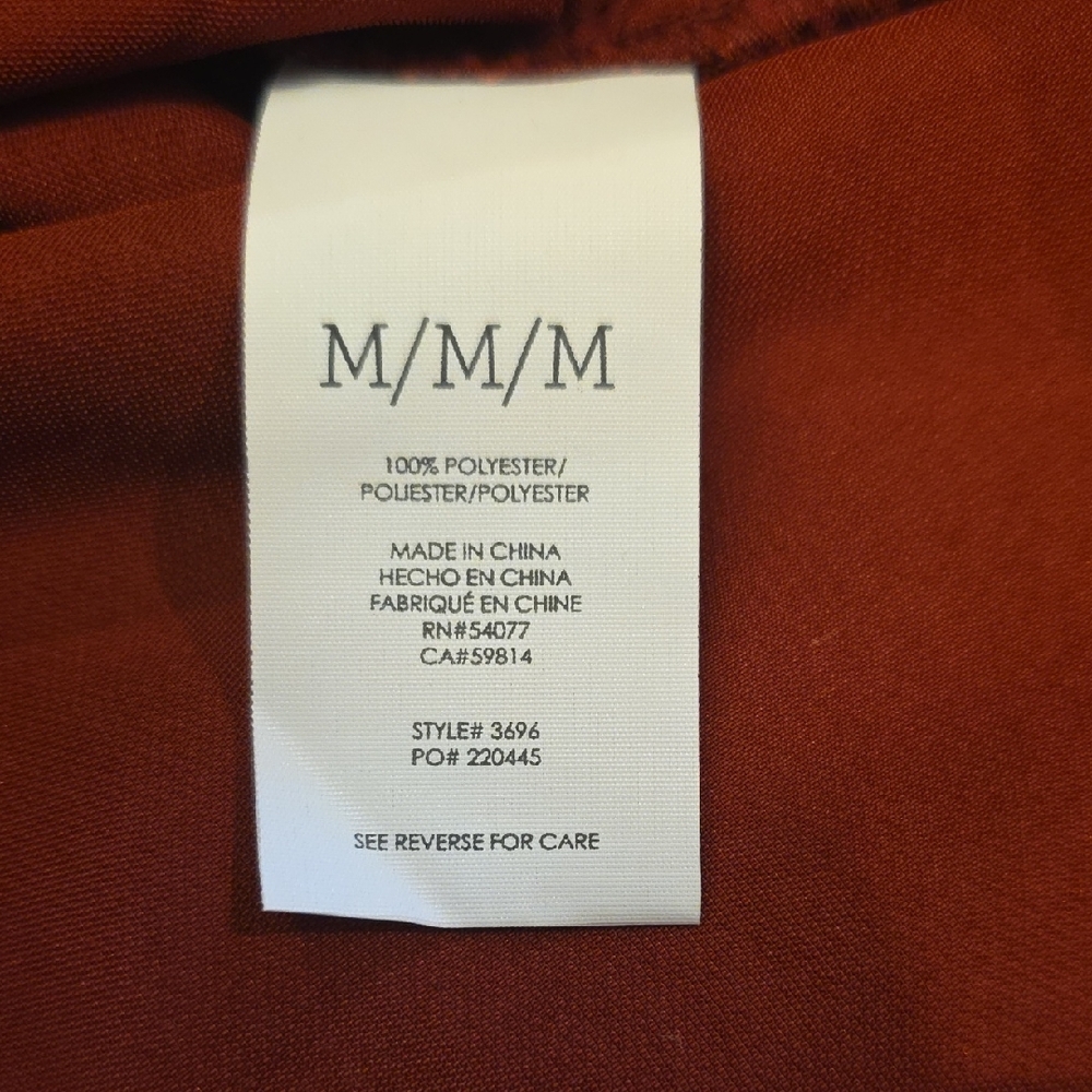 CAbi Burgundy Velvet Midi Dress - Picture 4 of 8